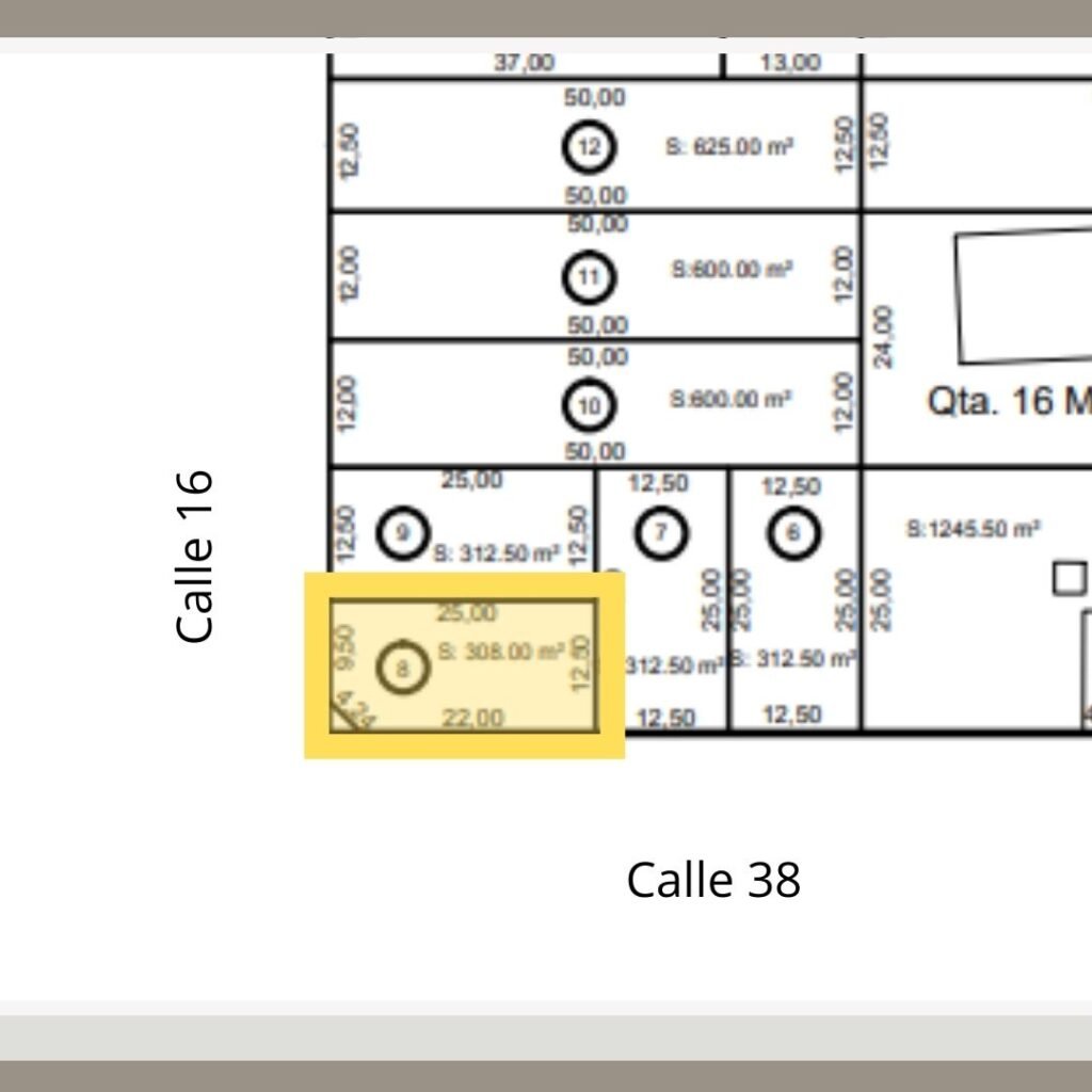 Terreno en Venta - 38 y 16 — imagen 3