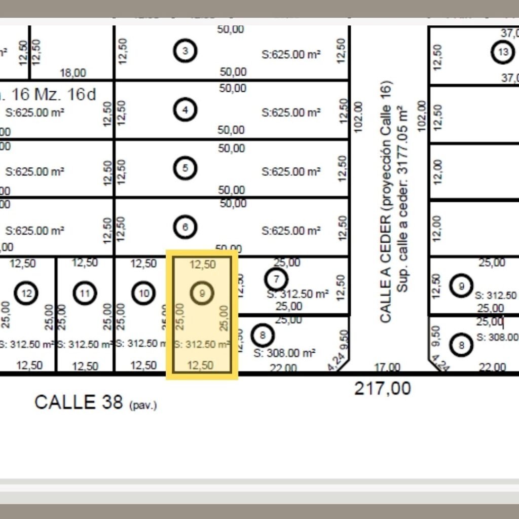 Terreno en Venta - 38 entre 15 y 16 — imagen 3