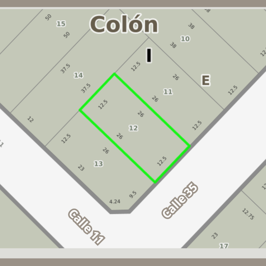 Terreno en Venta - 35 entre 11 y 12 — imagen 2