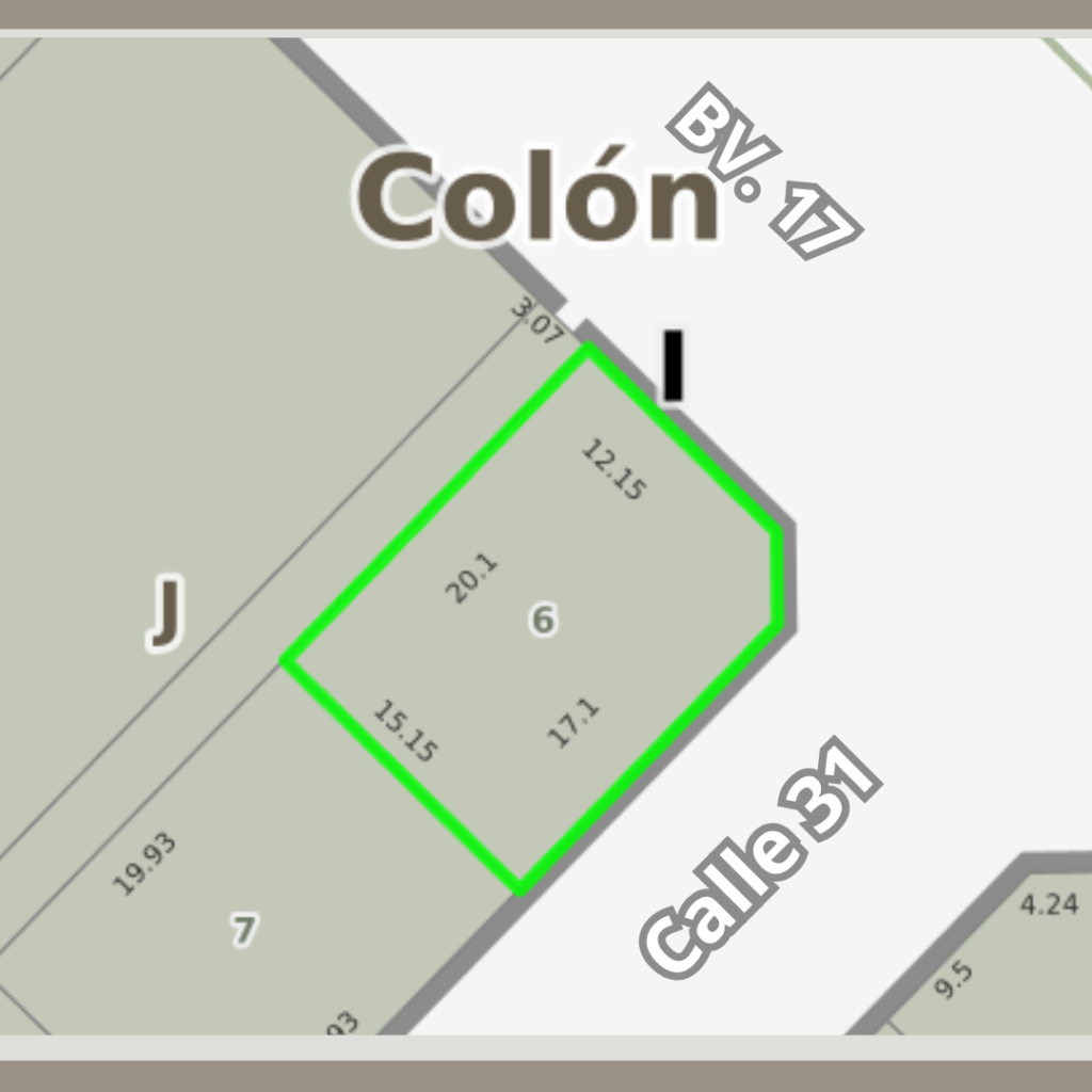 Terreno en Venta - Bv. 17 y 31 — imagen 3