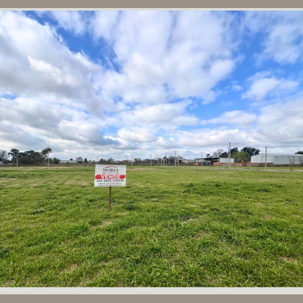 Terreno de 469 m² en Colón — Calle 13 entre 34 y 35